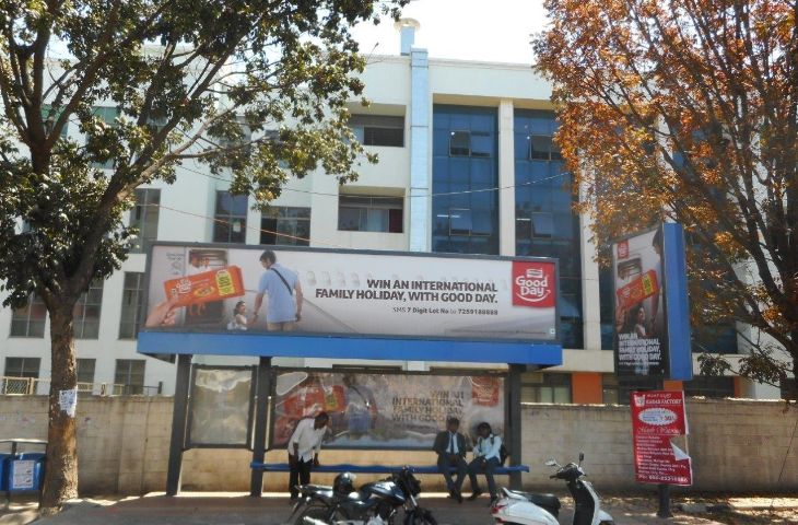 Nagarbhavi Bus Stop Advertising, Advertising Company Bangalore, Flex Banner in Bangalore